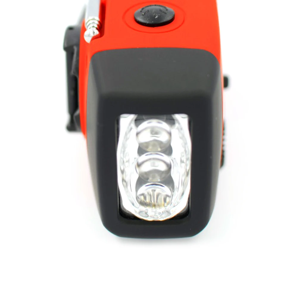 Solar Hand Crank Powered Camping Light With AM/FM Radio Outdoor 2000mAh USB Charging Multifunctional Hand Dynamo LED Flashlight Solar Hand Crank Powered Camping Light With AM/FM Radio Outdoor 2000mAh USB Charging Multifunctional Hand Dynamo LED Flashlight