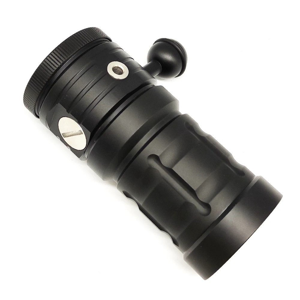 Professional Photography Underwater Lamp For Diving Torch COB LED IPX8 100M Diving Flashlight Camera Video Fill Light Lantern