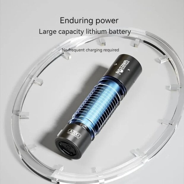 Warsun 18650 Flashlight Emergency Torch Type C Rechargeable Small Portable Lantern Hand Lamp Long Shot Camping Light 800 lumen - Image 3