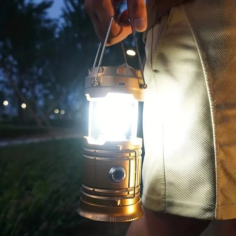 1pc Solar Rechargeable Lantern Outdoor Camping Lamp Solar Multifunctional Household Portable Strong Light Emergency Lantern 1pc Solar Rechargeable Lantern Outdoor Camping Lamp Solar Multifunctional Household Portable Strong Light Emergency Lantern
