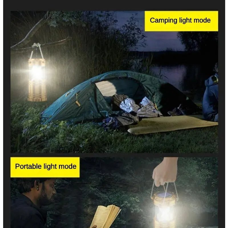 1pc Solar Rechargeable Lantern Outdoor Camping Lamp Solar Multifunctional Household Portable Strong Light Emergency Lantern 1pc Solar Rechargeable Lantern Outdoor Camping Lamp Solar Multifunctional Household Portable Strong Light Emergency Lantern