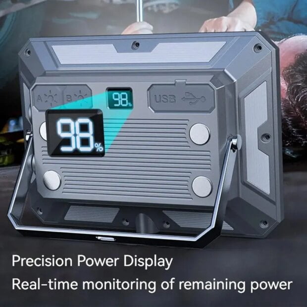 Portable LED Camping Tent Light Rechargeable Searchlight High Power Outdoor Emergency Lighting Waterproof Hanging Night Lamp - Image 6
