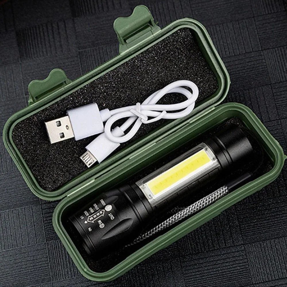 Portable Rechargeable Zoom LED Flashlight XP-G Q5 Mini Flash Light Torch Lantern 3 Lighting Modes Camping lamp Portable Rechargeable Zoom LED Flashlight XP-G Q5 Mini Flash Light Torch Lantern 3 Lighting Modes Camping lamp