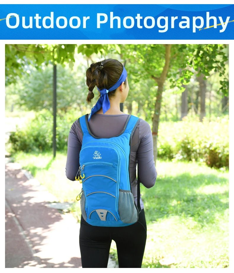 Outdoor Sports Backpack Bike Cycling Pack Hiking Knapsack Camping Rucksack Waterproof Commuting Travel Mountaineering Climb Bag