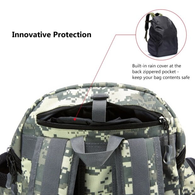 Bassdash Fishing Bag Tackle Backpack Lightweight Tactical Tackle Box Multifunctional - Image 8