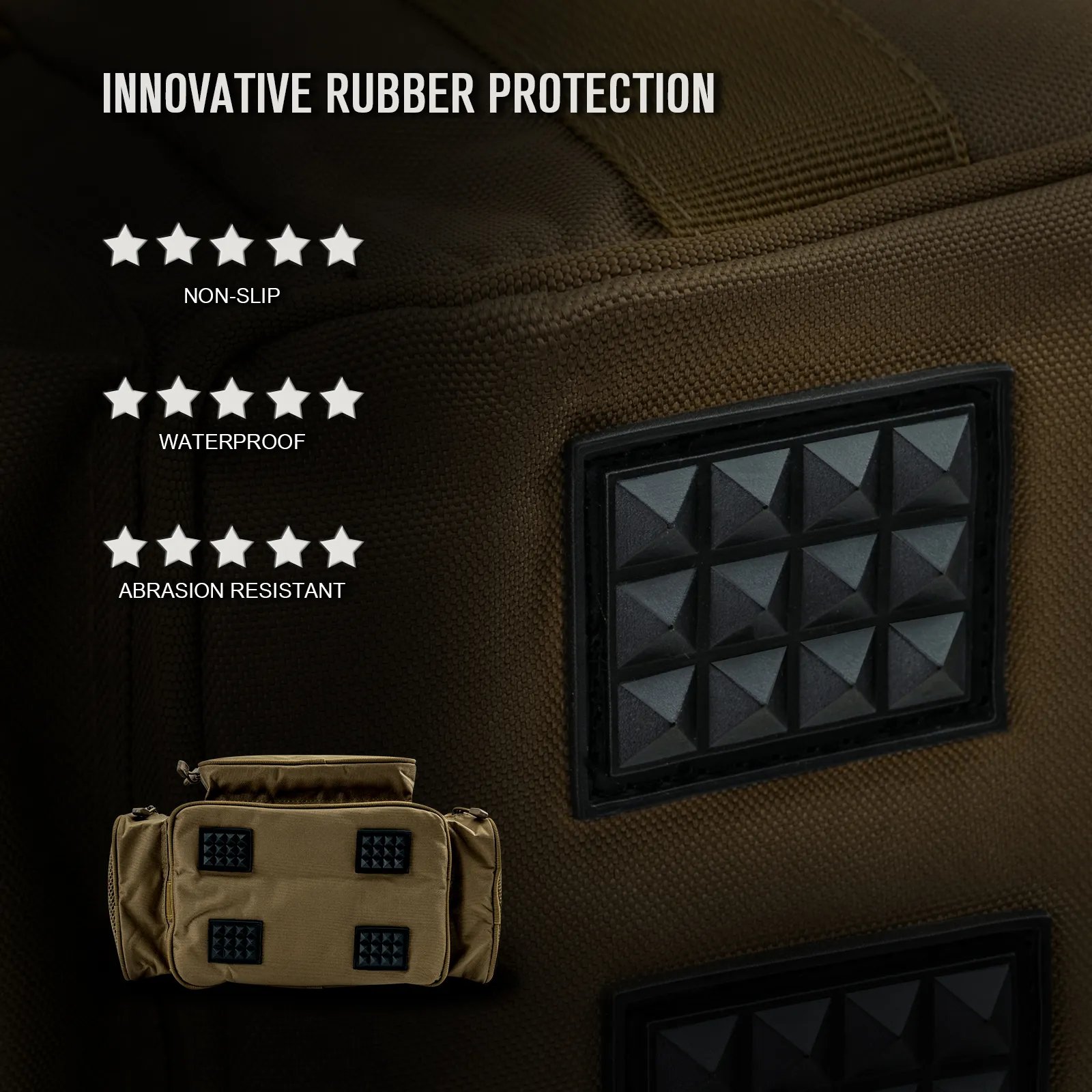 Goture Shoulder Crossbody Fishing Bags 600D Oxford Fabric Durable High Capacity Storage Fishing Gear Bags for Men Outdoors Bag