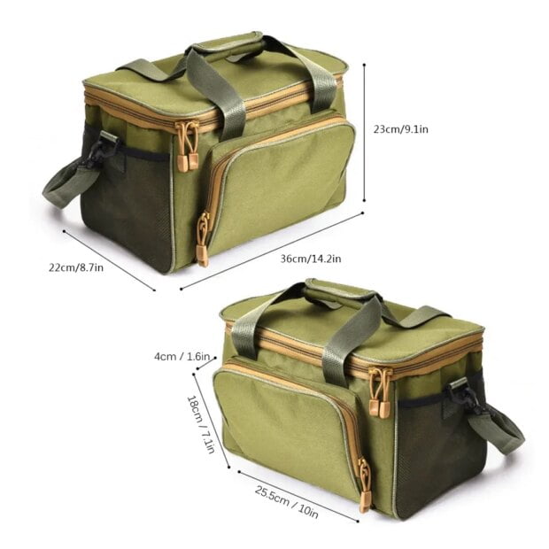 Large Capacity Fishing Bag Waterproof Multifunctional Outdoor Lure Waist Pack Outdoor Shoulder Bag Carp Fishing Pack Bag - Image 2