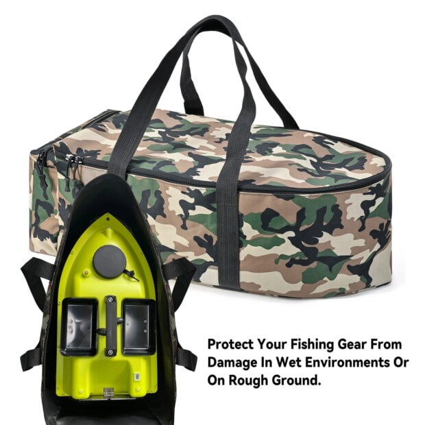 Bag for Bait Boat Water Repellent Fishing Boat Storage Bag Water-Repellent and Tear-Resistant Outdoor Fishing Bag - Image 2