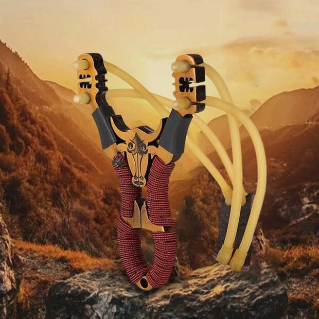Hunter Tribe Alloy new slingshot accurate slingshot nostalgia - Image 2