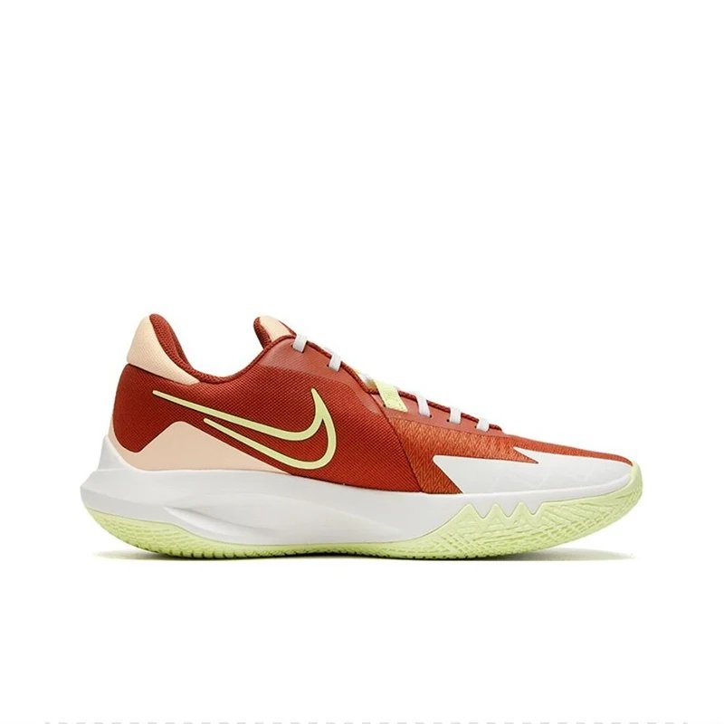 Original Nike Precision 6 Man's Basketball Shoes Low Top Wear Resistant Non-slip Black White Sneakers DD9535-004