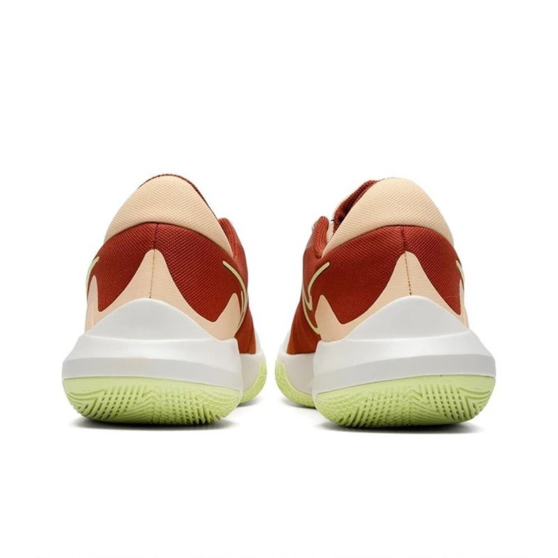 Original Nike Precision 6 Man's Basketball Shoes Low Top Wear Resistant Non-slip Black White Sneakers DD9535-004