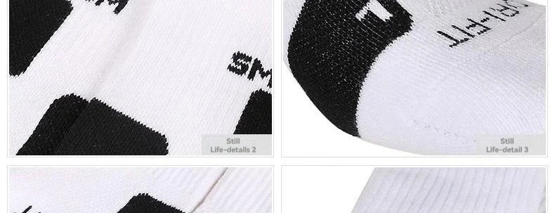 Original Nike Sport Breathable Mid-tube Socks Men's 3 Pairs White S M L SX7627-100