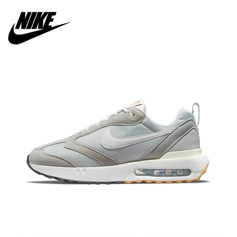 Original New Arrival Nike Air Max Dawn Men's Running Shoes Wear Resistant Shock Absorption Breathable Ashen Sneakers DJ3624-002