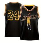 2024 Basketball Jersey Kids Adult Tank Top Kobe 24 Jordan 23 James 23 Vest Sports Tops Men's T-Shirt Summer Breathable Boy Vest