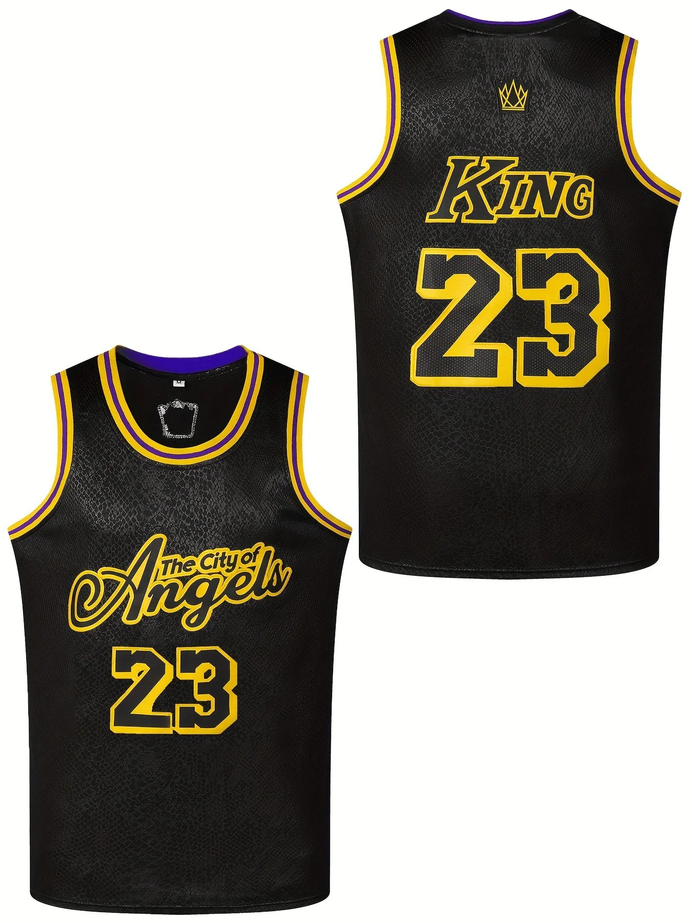 2024 Basketball Jersey Kids Adult Tank Top Kobe 24 Jordan 23 James 23 Vest Sports Tops Men's T-Shirt Summer Breathable Boy Vest
