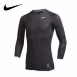 Original Nike Breathable Quick Dry Training Bodysuit Men's Gray and Black 933315-010