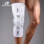 Compression Sports Knee Pad With High Elasticity Breathability Shock Absorption For Running Arthritis To Alleviate Joint Pain